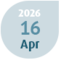 Icon für das Datum 16.04.2026